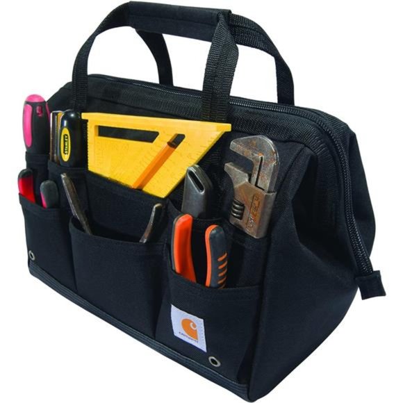 Carhartt Legacy Tool Bag 14-Inch, Black - Picture 3 of 6